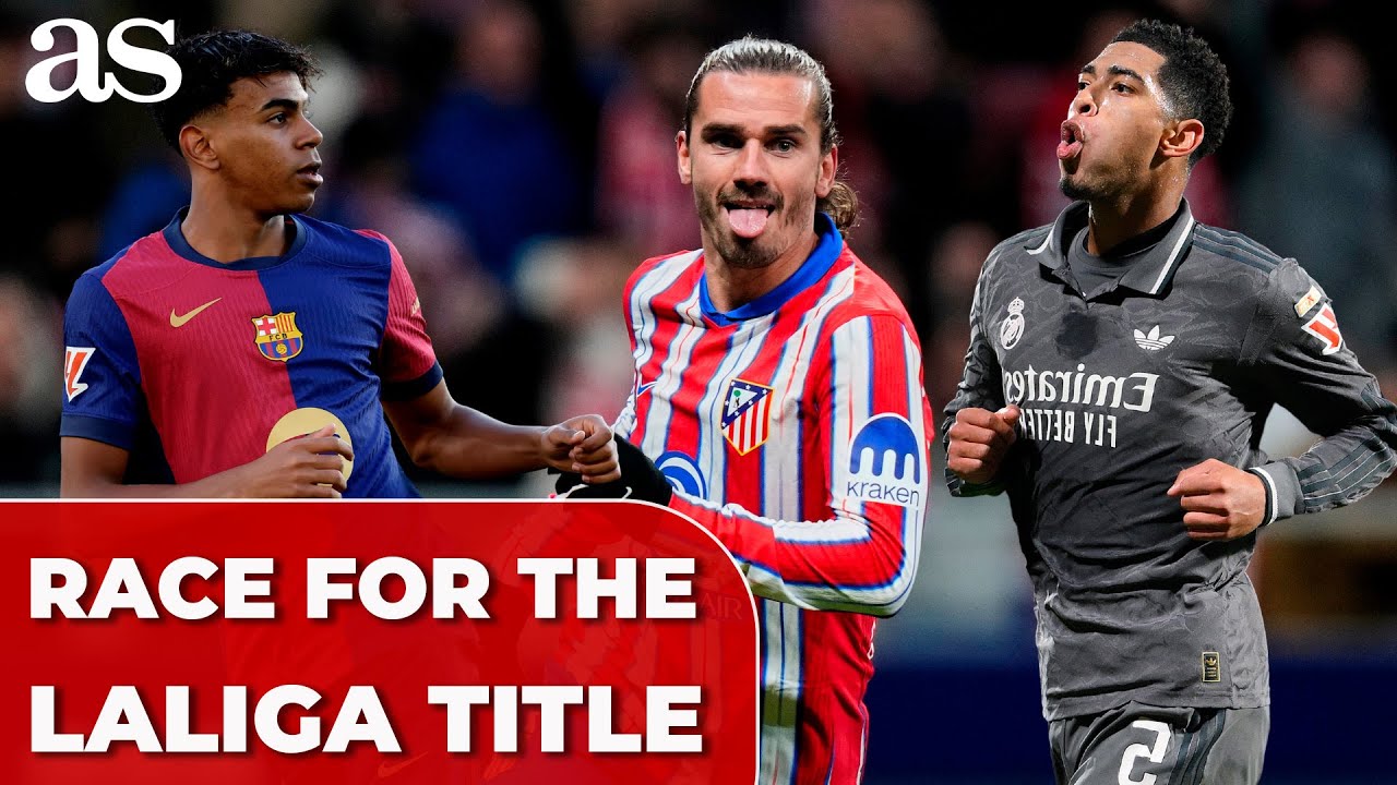 Who has the ADVANTAGE in the LALIGA title race?