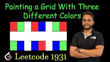 Painting a Grid With Three Different Colors | Leetcode 1931 | DP Bitmasking