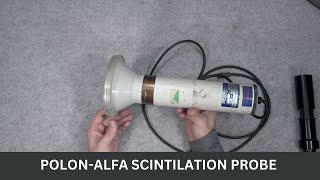 Polon ALFA scintillation probe for measuring alpha radiation (for RUST  universal radiometer)