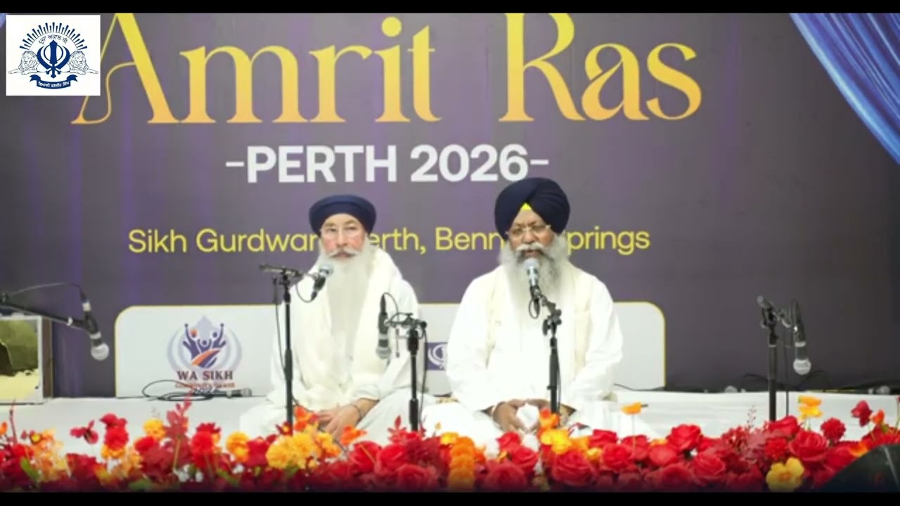 28-02-2026 Katha Giani Ranjit Singh Head Granthi At Amrit Ras Kirtan Darbar Perth 2026