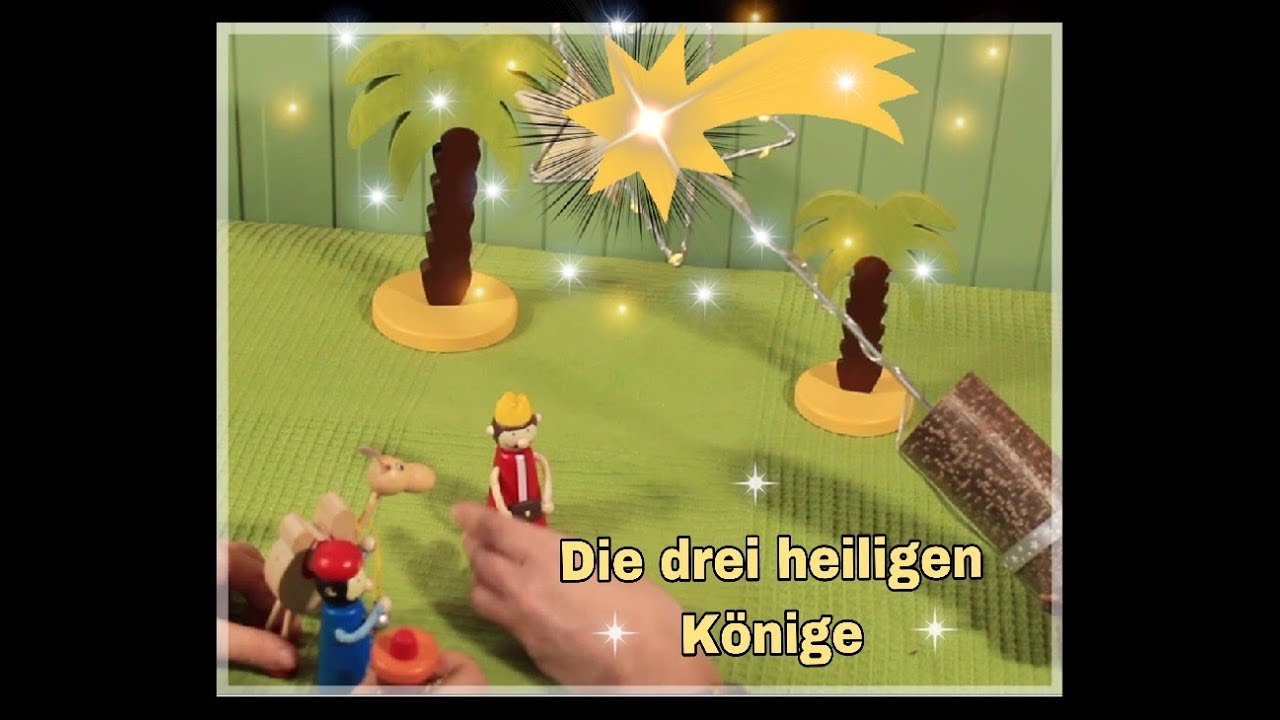 Die Geschichte drei heiligen Könige für Kinder I Rollenspiele I Kita I