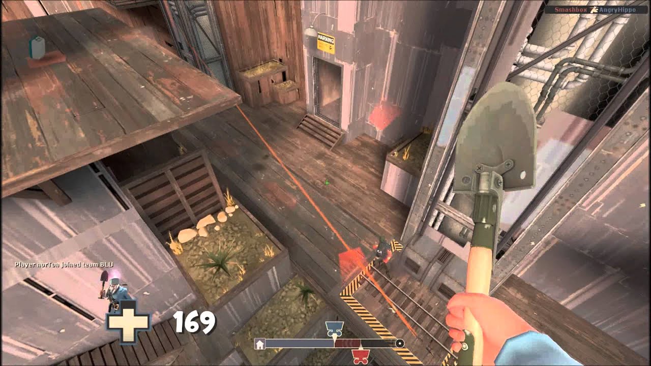 No Base Jumper Required - A TF2 Market Gardener Movie - YouTube
