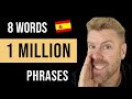 Give Me 61 Minutes I Ll Improve Your Spanish By 547 With These 8 Words Give Me 61 Minutes I Ll Improve Your Spanish By 547 With These 8 Words