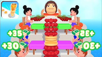 PANCAKE RUN 🥞💕: All Levels Gameplay Walkthrough Android, iOS NEW UPDATE