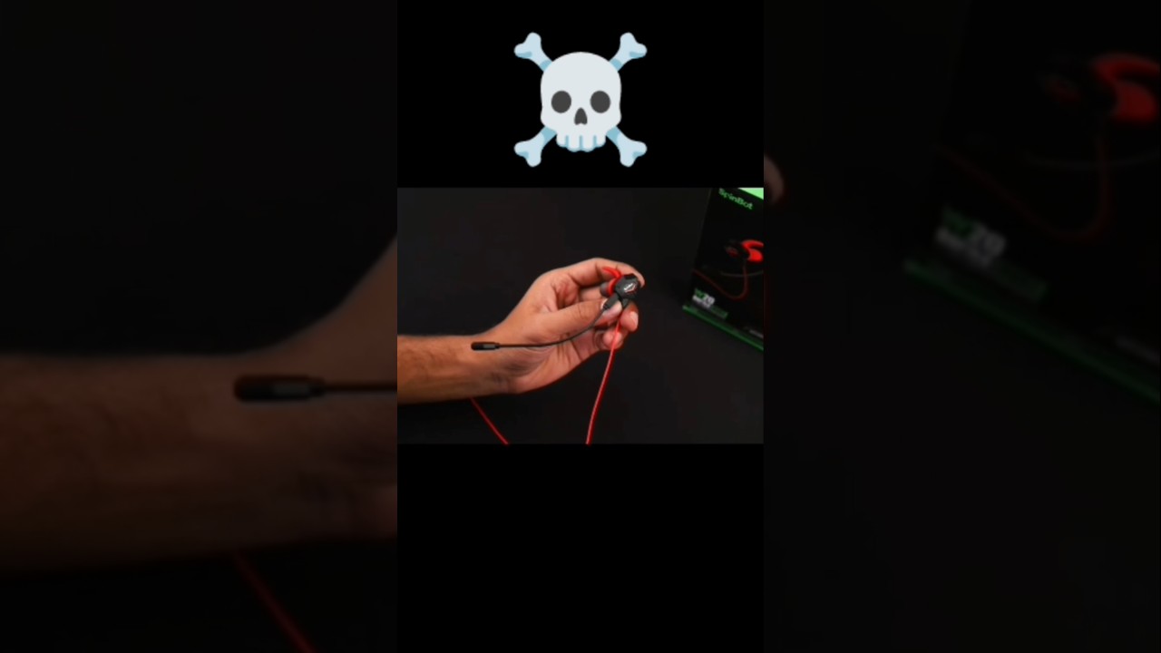 Best Gaming Earphone 💥SpinBot BattleBudz W20 Wired Gaming Earphones 