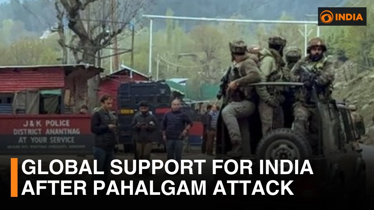 Global Support for India After Pahalgam Attack | DD India