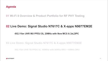 Part 2 - Live Demo using Keysight Signal Studio & X-apps for Wi-Fi 8 (802.11bn) UHR DL MU PPDU