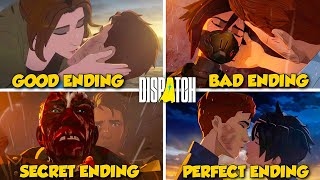 🔥 Tutti i finali di DISPATCH !! (Good Ending, Bad Ending, Secret Ending, Romance Endings)