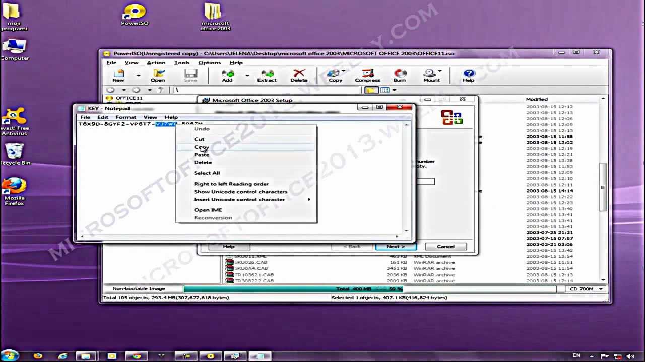 Download Full Activated Microsoft Office 2003 Professional - How To Install  Tutorial - Youtube