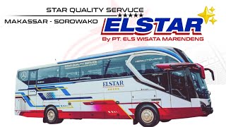 PO ELSTAR‼️PENDATANG BARU DENGAN RUMAH BARU DENGAN LAYANAN BINTANG 5 RUTE MAKASSAR - SOROWAKO PP