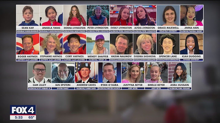 41 DC plane crash victims identified: What we know about them