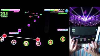 【乃木フェス】「OVERTURE 2020ver」EXPERT フルエク 手元あり