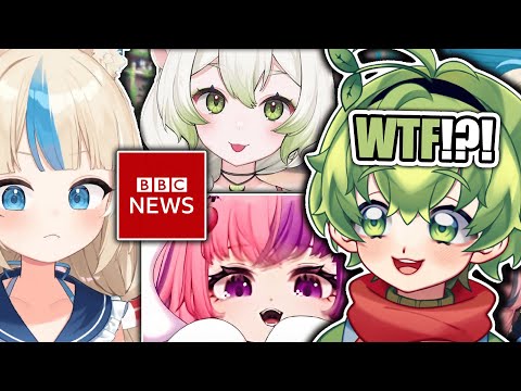 Cabbage Vtuber reacts to BBC News covering... VTUBERS!?!?!! & more