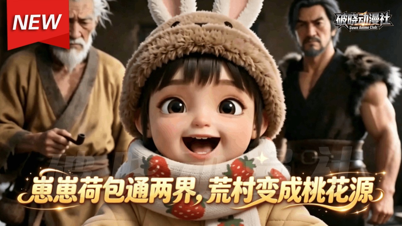 MULTISUB📢新番上线《崽崽荷包通两界，荒村变成桃花源》第1~60集丨萌娃芽芽身怀跨界荷包，穿梭古今以野菜换重金，从小卤蛋起家，逆袭囤粮安家度日！#最新漫剧 #破晓动漫社