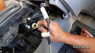 How to Replace the Gear Shift Cable Bushing on a 2007 Toyota Corolla