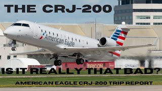 Is The Crj-200 Really That Bad? Crj-200 Flight Review American Airlines