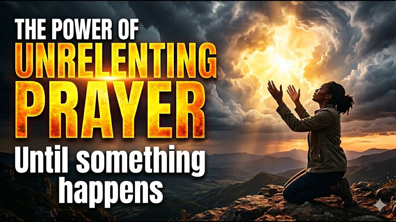 THE POWER OF UNRELENTING PRAYER UNTIL SOMETHING HAPPENS - YouTube