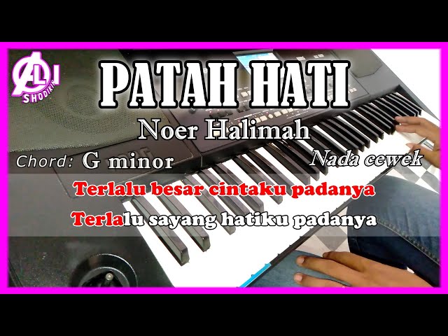 PATAH HATI - Noer Halimah -  Karaoke Dangdut Korg Pa300 class=