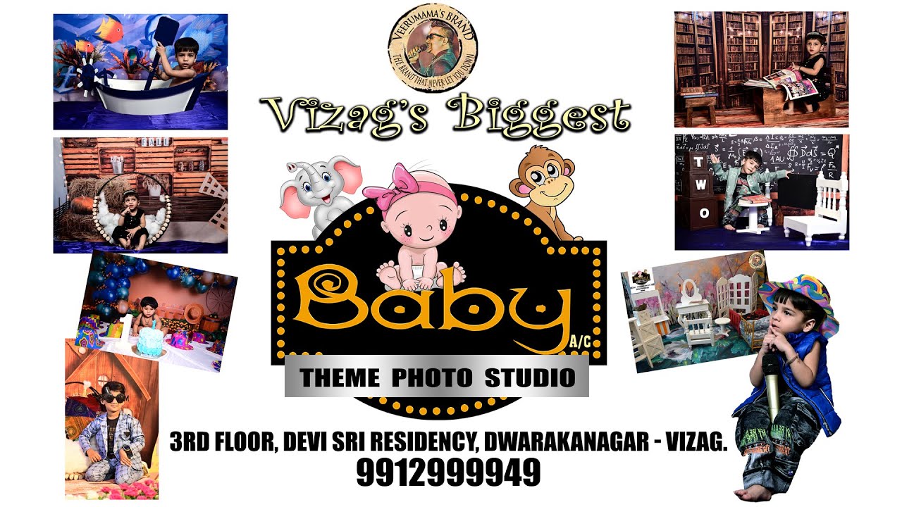 Best Baby Studio in Vizag 9912999949 Veeru Mama YouTube