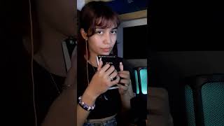 ASMR com unhas postiças!! #relax #visualtingle #asmr #tingles #tapping #sonsdeboca #dormir