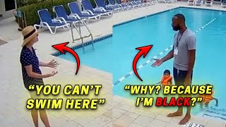 Woman Demands Black Man Leave Resort Pool – He Just Bought the Hotel, Now She's Unemployed