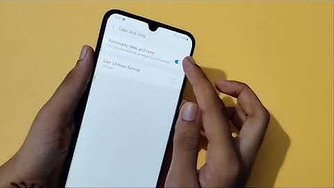 Samsung F22 date and time setting | how to set date and time | date and time change kaise kare
