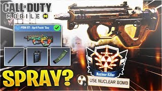 Cod Mobile Pdw 57 Nuclear Bomb Long Barrel Pdw Best Class Setup Call Of Duty Mobile