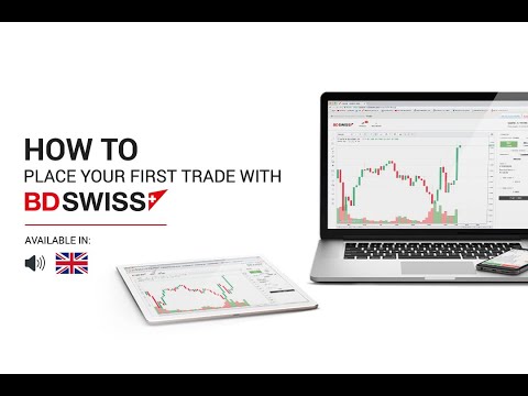 How to Place your First Trade with BDSwiss