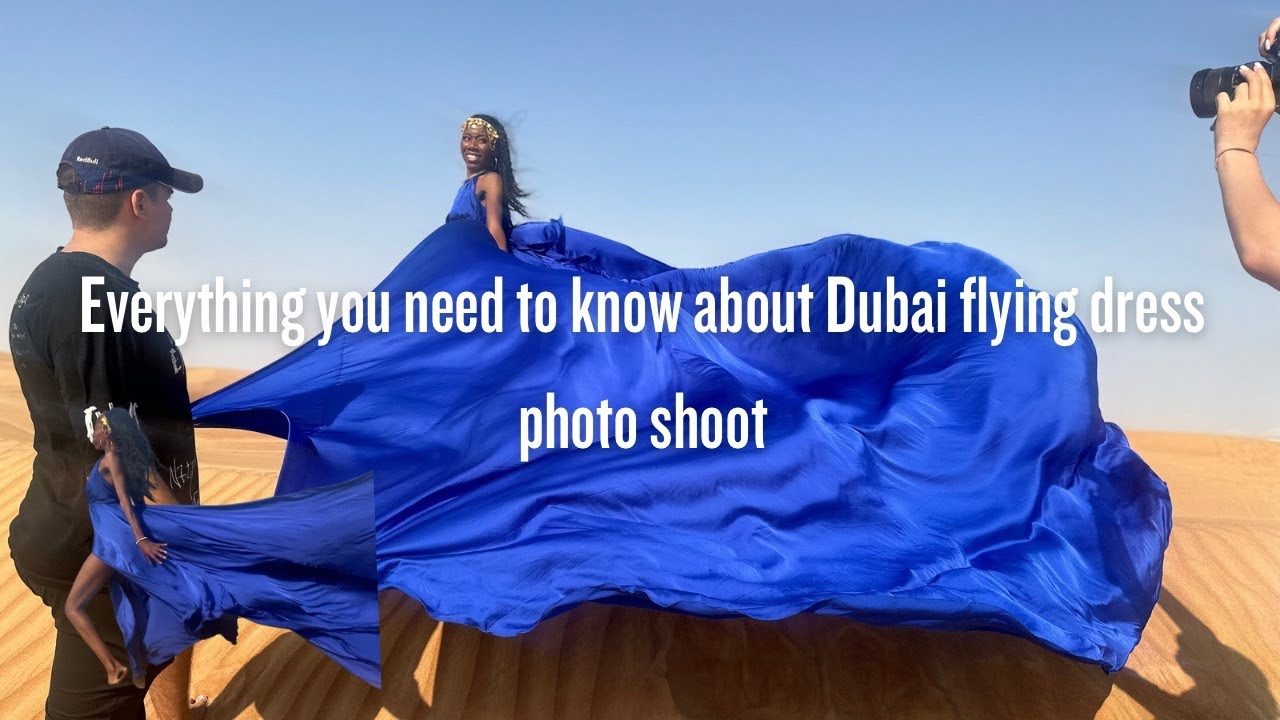 Everything You Need to Know About Flying Dress Photo Shoot in Dubai!