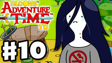 Bloons Adventure Time TD - Gameplay Walkthrough Part 10 - Glob Save the Queen!
