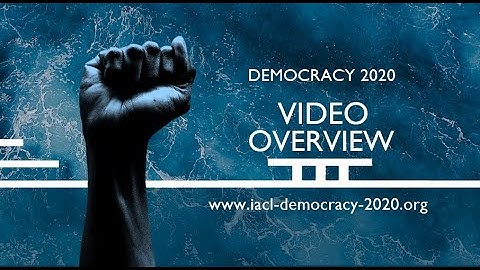 IACL Global Roundtable - Democracy 2020