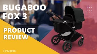 Bugaboo Fox 3 Stroller, 2021, Aluminum, Stormy Blue