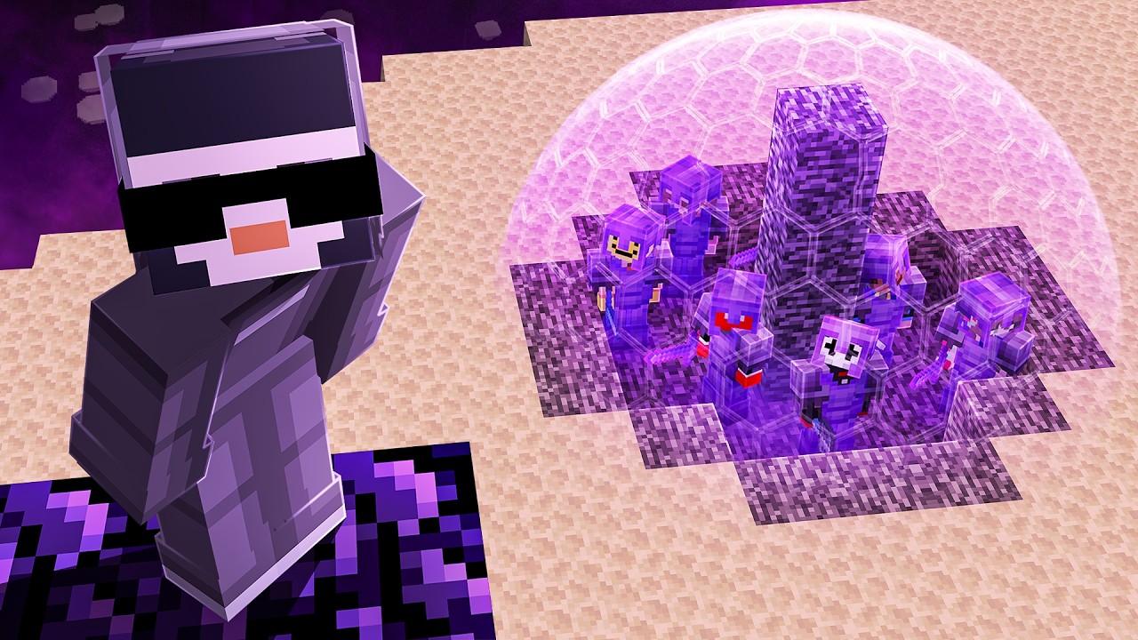 I Trapped Every Player in the End on Lifesteal SMP