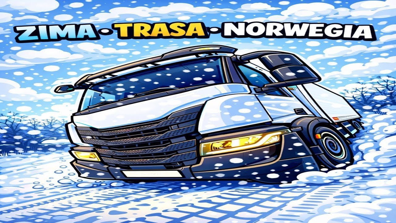 Dzień za kierownicą ciężarówki w Norwegii.  MateuszOnTheRoad