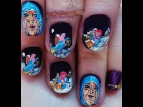 Befana epiphany nails