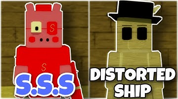 How To Get “DISTORTED SHIP” & “S.S.S” BADGE + MORPH | Piggy RP [W.I.P] | Roblox