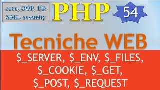 PHP 5.5 54: Forms and DBMS - All server variables