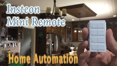 How to Link Insteon Mini Remote | Cách Cài Công Tắc Đèn Bằng Remote