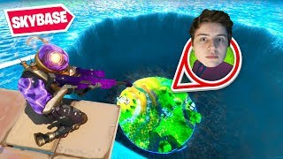 TSUNAMİ'nin üstünde *SKYBASE* Challenge !! (Türkçe Fortnite)