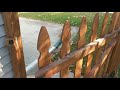 Fence gate fixed