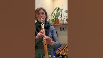 Stellar Native American Style Flutes | Western red cedar in the key of F# - #2350