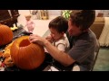 Pumpkin carvingfocus practicing