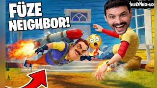 Komşu Füzeye Dönüştü Sakin Ona Yakalanma