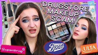 SELLING YOUR SOUL FOR SH*TTY QUALITY MAKEUP IS A SCAM!! (get ready with me) #grwm #drugstoremakeup