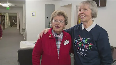 Caldwell blood drive volunteer organizer hangs it ...