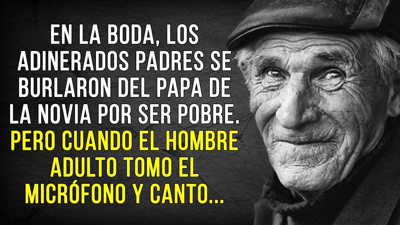 En la boda, los adinerados padres se burlaron del papa de la novia por ser pobre. Pero cuando...