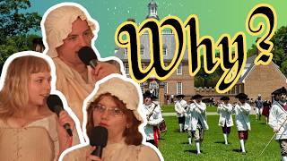 Is Colonial Williamsburg a tourist trap?? w/ Madison Albertson
