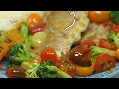 წითელი ოკუნი ბრინჯით და ბოსტნეულით | დღის რეცეპტი იმედზე