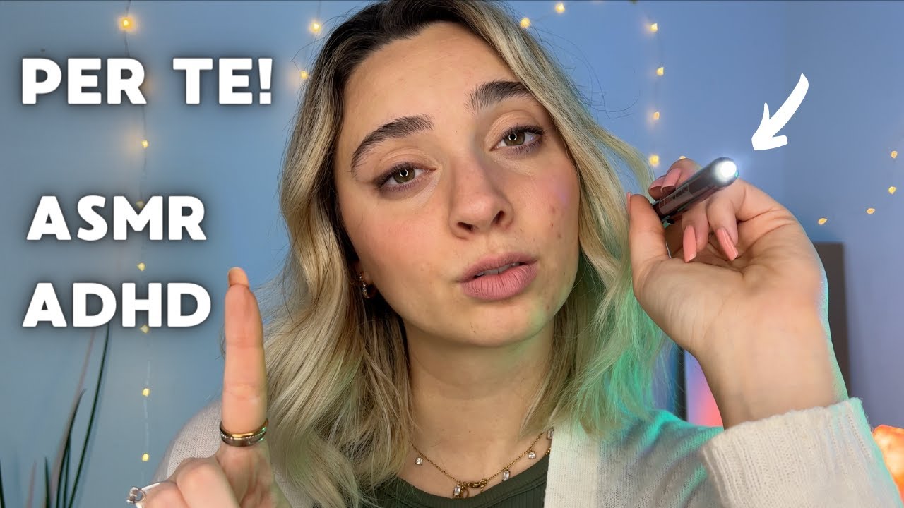 ⛔️ ASMR PER CHI HA PROBLEMI DI ATTENZIONE ⚠️ YouTube