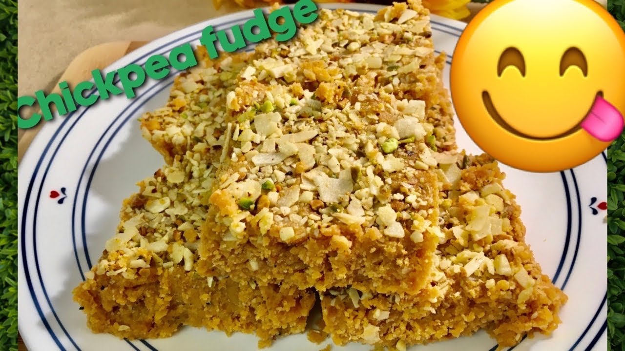 How to make besan ki burfi Besan milk cake Chickpea fudge dessert